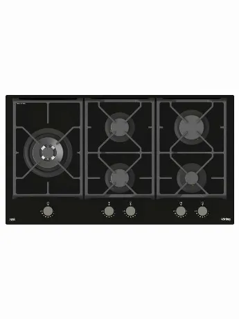 Газовая варочная панель Korting HGG 9987 CTN FLC, 90 см