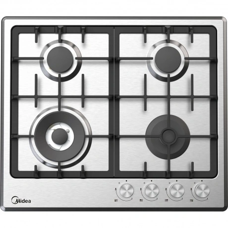 Газовая варочная панель Midea MG643TX нержавеющая сталь