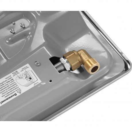 Газовая варочная панель Midea MG643TX нержавеющая сталь - фото 11