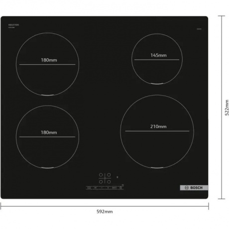 Индукционная варочная панель Bosch PUE611BB5E - фото 11
