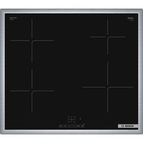 Индукционная варочная панель Bosch PUE64KBB5E черная - фото 1