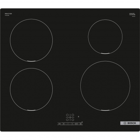 Индукционная варочная панель Bosch PUE611BB6E черная - фото 1