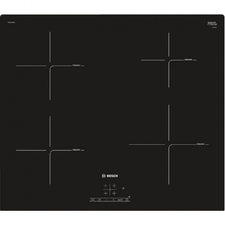 Индукционная варочная панель Bosch PUE611BB6E черная - фото 2