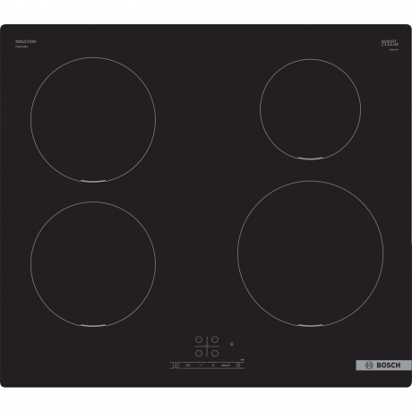 Индукционная варочная панель Bosch PUG611AA5D черная - фото 2