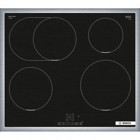Индукционная варочная панель Bosch PIF645BB5E Serie 4, черная