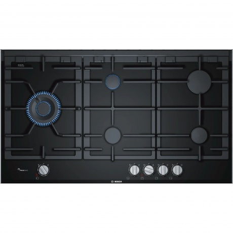 Газовая варочная панель Bosch PRS9A6D70M черная - фото 1