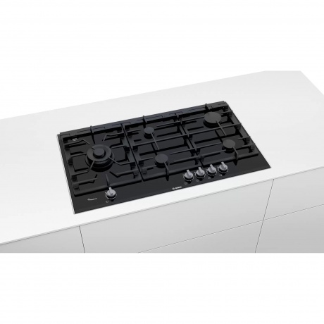 Газовая варочная панель Bosch PRS9A6D70M черная - фото 5