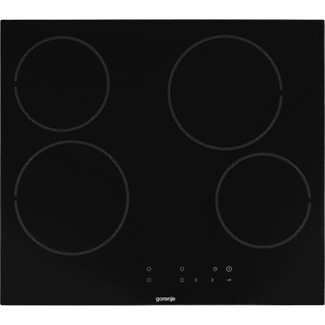 Варочная поверхность Gorenje ECT64BSCE черный - фото 1