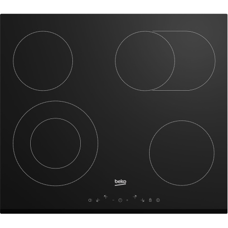 Варочная поверхность Beko BHC6440KBEB черный - фото 1