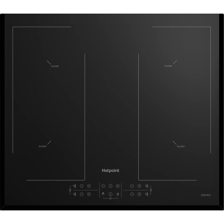Индукционная варочная поверхность Hotpoint HB 1560B2 BA черный - фото 1