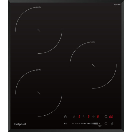 Индукционная варочная поверхность Hotpoint HS 1445 BA черный - фото 2