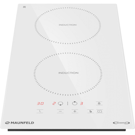 Индукционная варочная поверхность Maunfeld AVI3021WH белый - фото 2