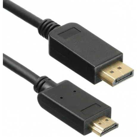 Кабель аудио-видео Buro v 12 DisplayPort (m)-HDMI (m) 5м контакт...