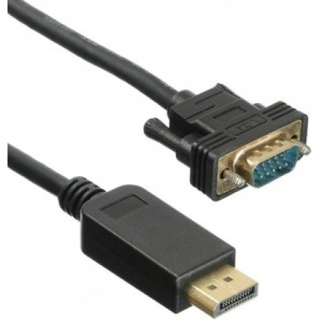 Кабель аудио-видео Buro 11v DisplayPort (m)-VGA (m) 3м контакты ...