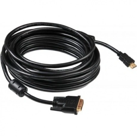 Кабель Buro HDMI-19M-DVI-D-10M HDMI (m) DVI-D (m) 10м феррит.кол...