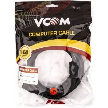 Кабель VCOM HDMI - DVI 1.8м CG484GD-1.8M