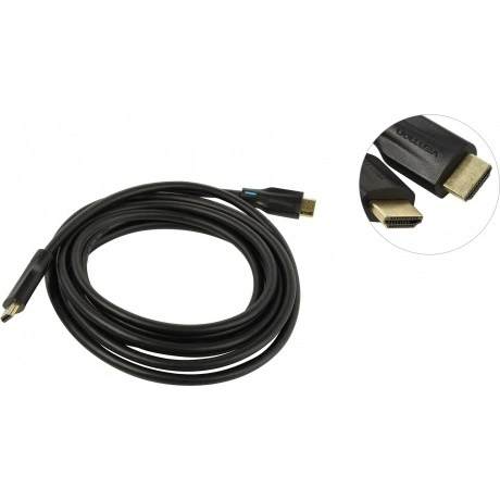 Кабель Vention HDMI 2.1 Cable 3M Black Metal Type (AANBI)