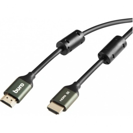Кабель аудио-видео Buro HDMI (m)/HDMI (m) 3м. феррит.кольца Позо...