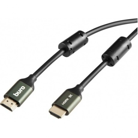 Кабель аудио-видео Buro HDMI (m)/HDMI (m) 5м. феррит.кольца Позо...