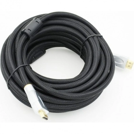 Кабель аудио-видео HDMI (m)/HDMI (m) 10м. феррит.кольца Позолоче...