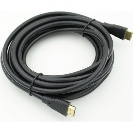 Кабель аудио-видео HDMI (m)/HDMI (m) 5м. черный - фото 1