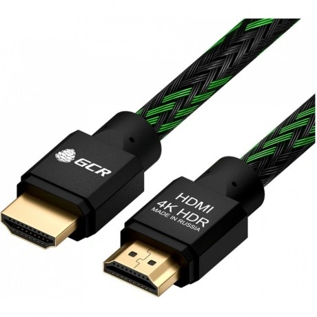 Кабель GreenConnect 0.5m HDMI версия 2.0 (GCR-52211)