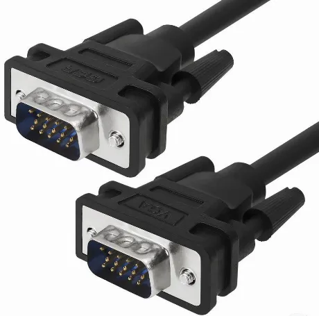 Кабель Greenconnect SVGA 0.5м чёрный (GCR-VM2VM1-0.5m)