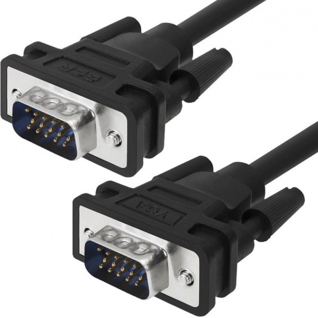 Кабель Greenconnect SVGA 3.0m чёрный (GCR-50563)