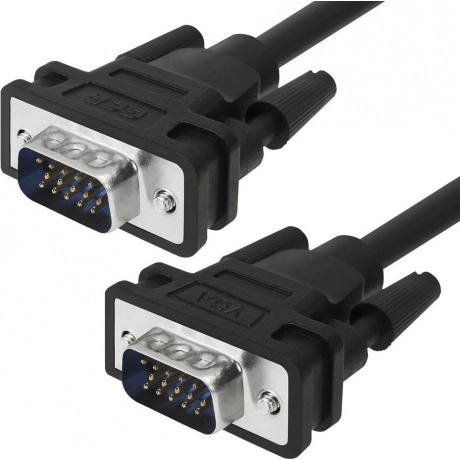 Кабель Greenconnect SVGA 5.0m чёрный (GCR-51862)
