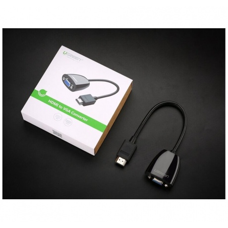 Коныертер UGREEN HDMI - VGA, 1080p (40253) - фото 12