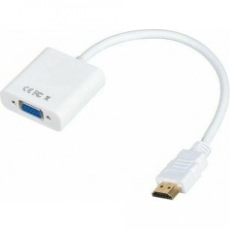 Переходник HDMI (m) VGA (f) 0.1м белый
