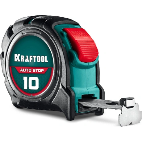 Профессиональная рулетка с автостопом Kraftool AutoStop 3412-10-...