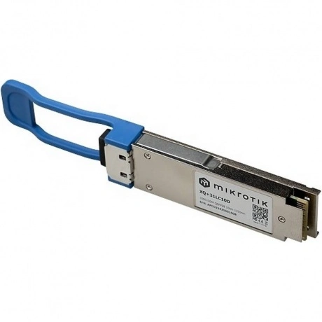 SFP Модуль MikroTik XQ+31LC10D QSFP 100gbit, Dual LC UPC, 10km, ...
