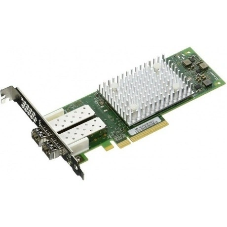 HBA адаптер Supermicro AOC-QLE2692-SR 2x16Gb FC LC PCIe3.0 x8 LP