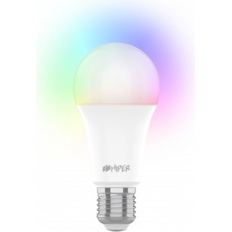 Умная цветная LED лампочка HIPER IoT A60 RGB - фото 1