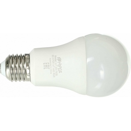 Умная цветная LED лампочка HIPER IoT A60 RGB - фото 3