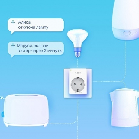 Умная мини Wi-Fi розетка TP-Link Tapo P110 - фото 11