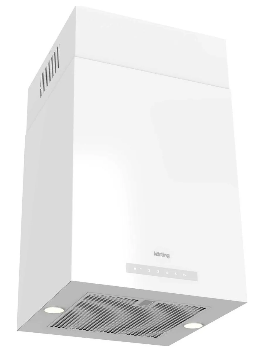 Островная вытяжка Korting KHA 45970 W CUBE - фото 1