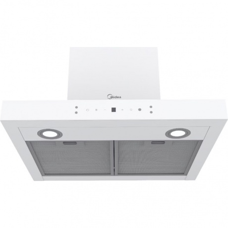 Наклонная вытяжка MIDEA MH60C668GW, 60 см - фото 2