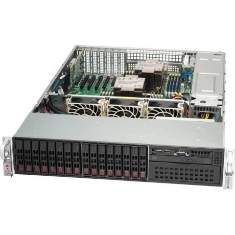 Серверная платформа Supermicro SYS-221P-C9R 2U 2xLGA3647 DDR4x16...