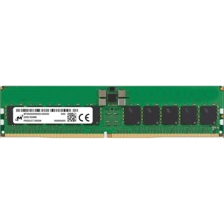 Память оперативная Micron DDR5 32GB RDIMM 5600 2Rx8 ECC Reg (MTC...