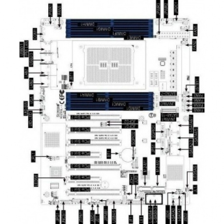 Материнская плата SuperMicro MBD-H12SSL-I-B DDR4 3200MHz - фото 4