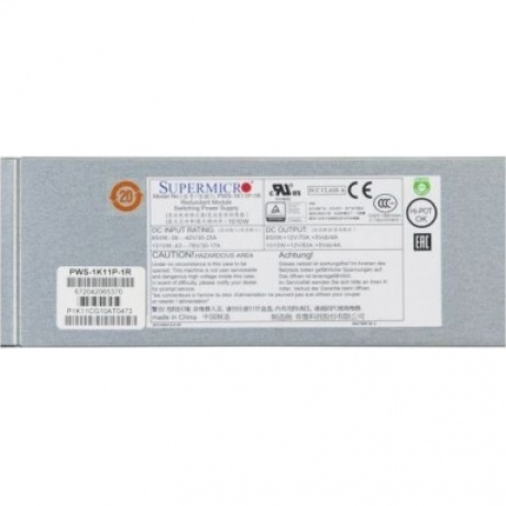 Блок питания Supermicro 1010W 1U PWS-1K11P-1R - фото 3