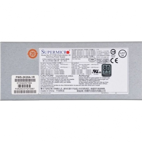 Блок питания Supermicro 220W PWS-2K20A-1R - фото 3