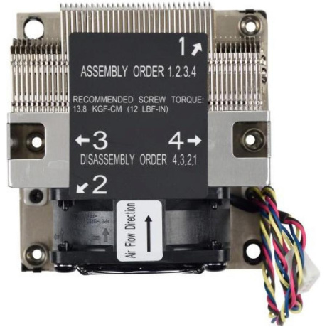 Кулер Supermicro SNK-P0068AP4 2U Active LGA3647 140W - фото 3