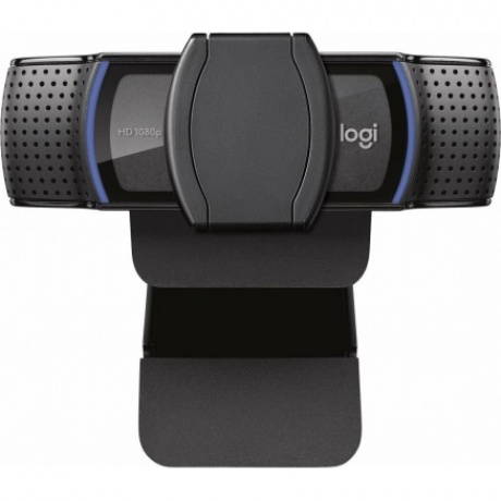 Веб-камера Logitech C920e черная (960-001086) - фото 3