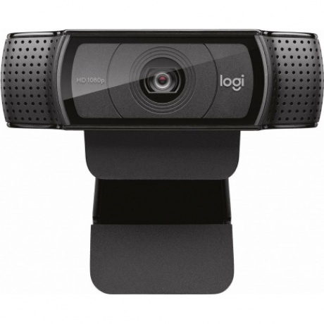 Веб-камера Logitech C920e черная (960-001086) - фото 5