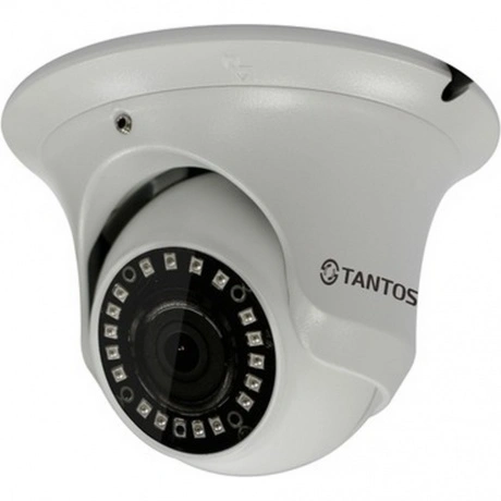 Камера видеонаблюдения IP Tantos TSi-Ee25FP 2.8-2.8мм цв. корп.:...