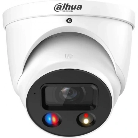 Уличная купольная IP-видеокамера Dahua TiOC с ИИ и активным сдер...