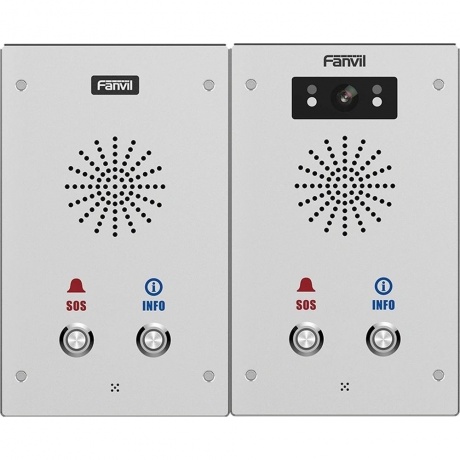 Видеопанель Fanvil i16SV-02 CMOS цвет панели: серебристый - фото 1